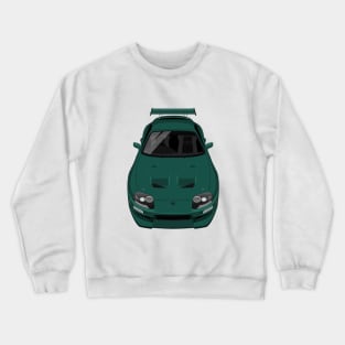 Supra GT MK3 3rd gen 1JZ Body Kit - Green Crewneck Sweatshirt